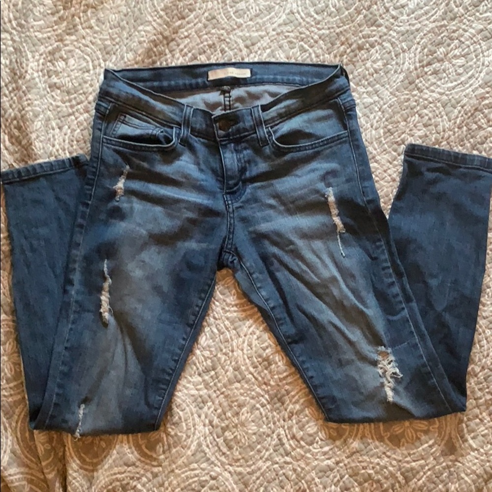 Flying Monkey zipper ankle skinny jeans (27)